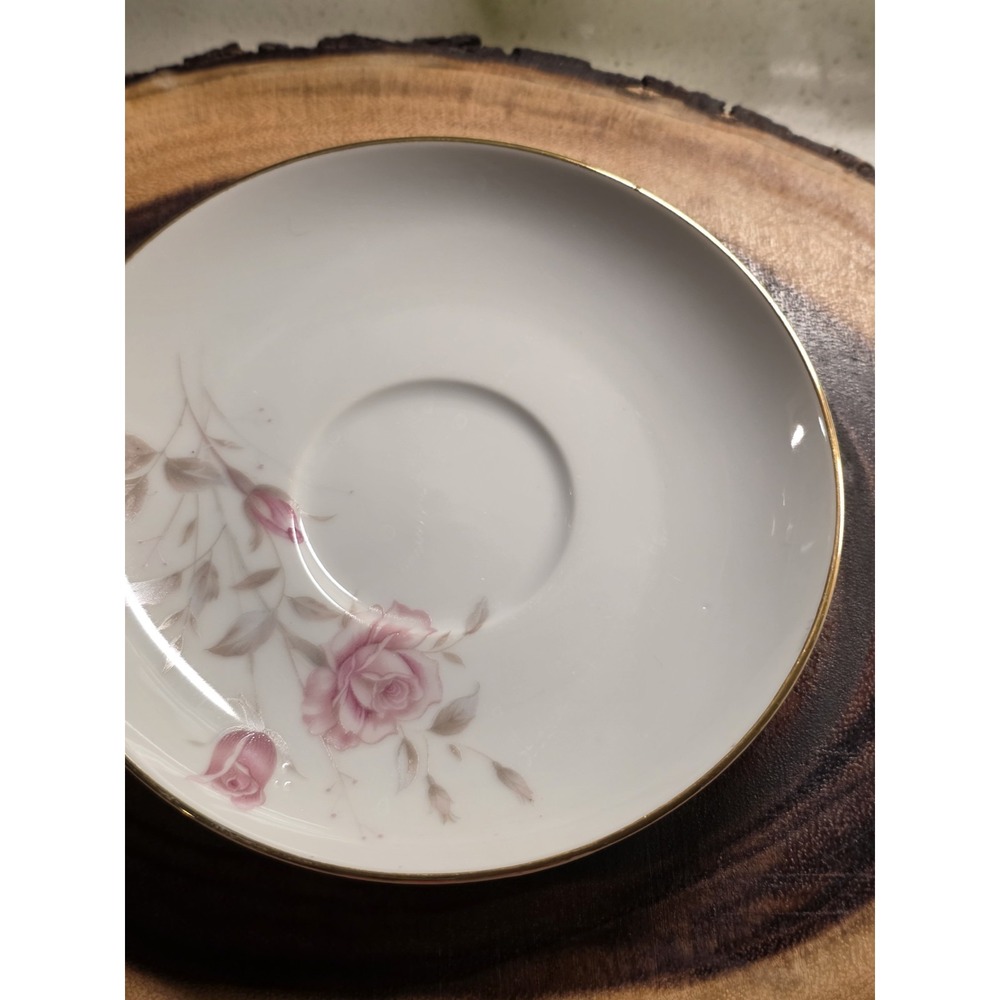 FINE CHINA OF JAPAN 8542 LAURA 2"h Flat Coffee Tea Cup And Saucer - Picture 13 of 13